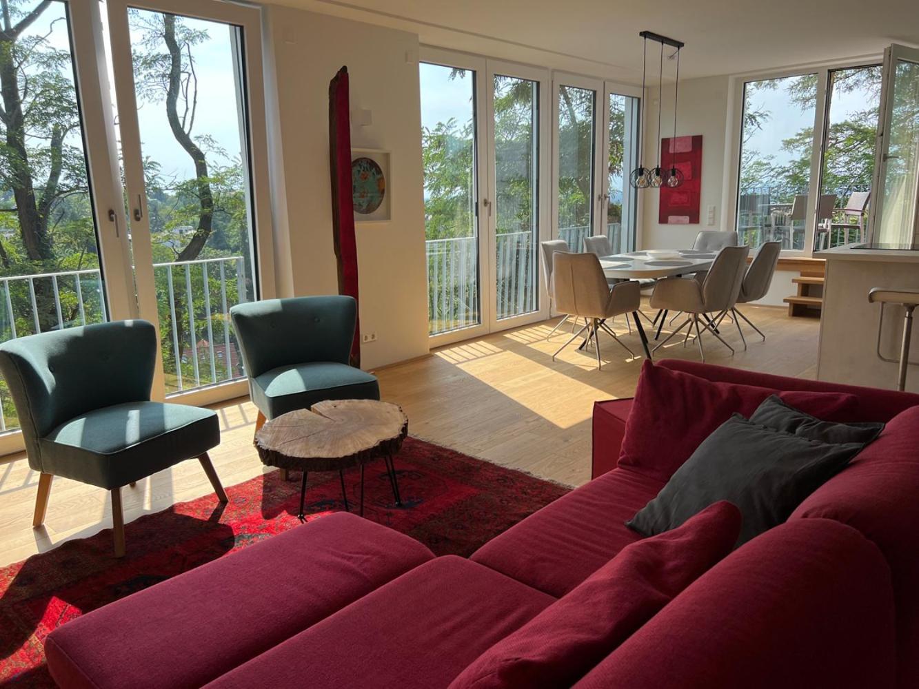 Luxuswohnung In Villa Mit Fantastischem Blick Karlsruhe Extérieur photo