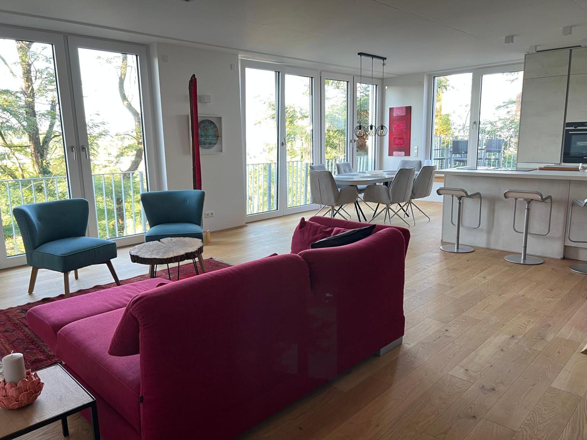 Luxuswohnung In Villa Mit Fantastischem Blick Karlsruhe Extérieur photo